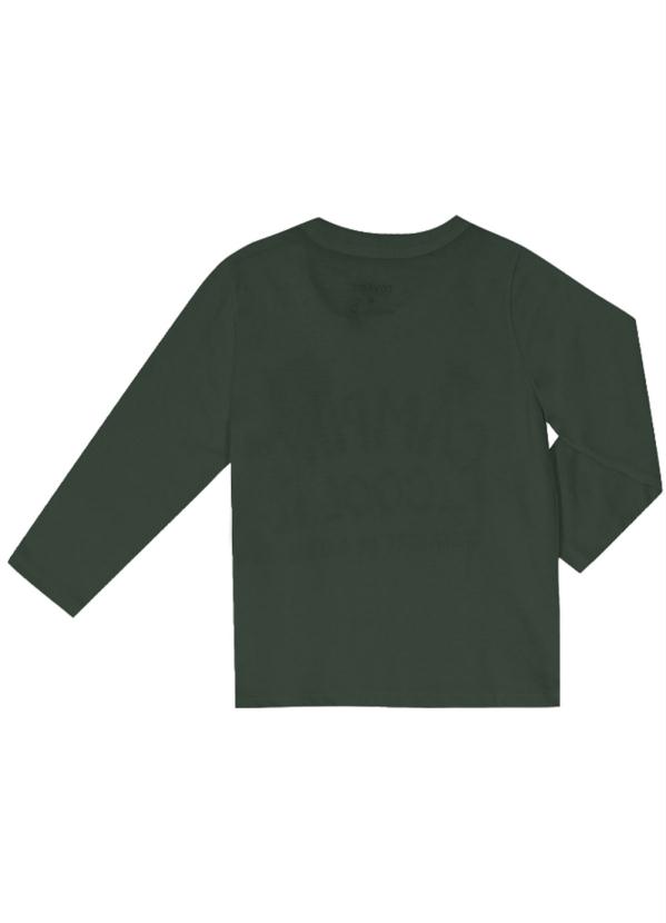 

Camiseta Infantil Masculina Verde