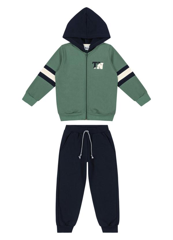 

Conjunto Infantil Masculino Verde