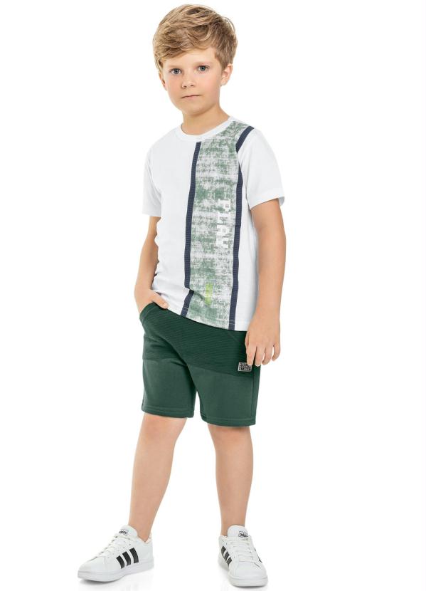 

Conjunto de Verão Masculino Player Branco