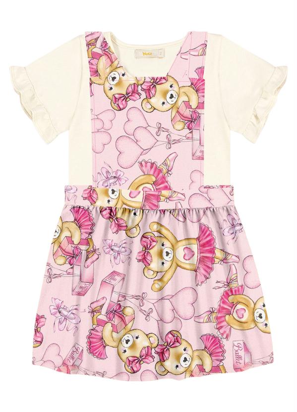 

Conjunto Feminino Infantil Rosa