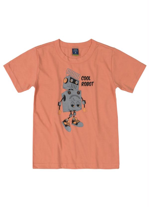 

Conjunto Infantil Cool Robot Laranja