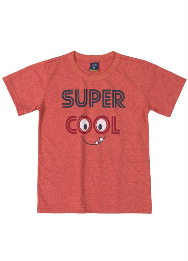 

Conjunto Infantil Cool Vermelho Claro