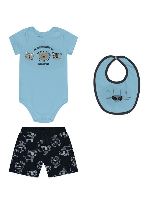 

Conjunto Infantil Masculino Azul