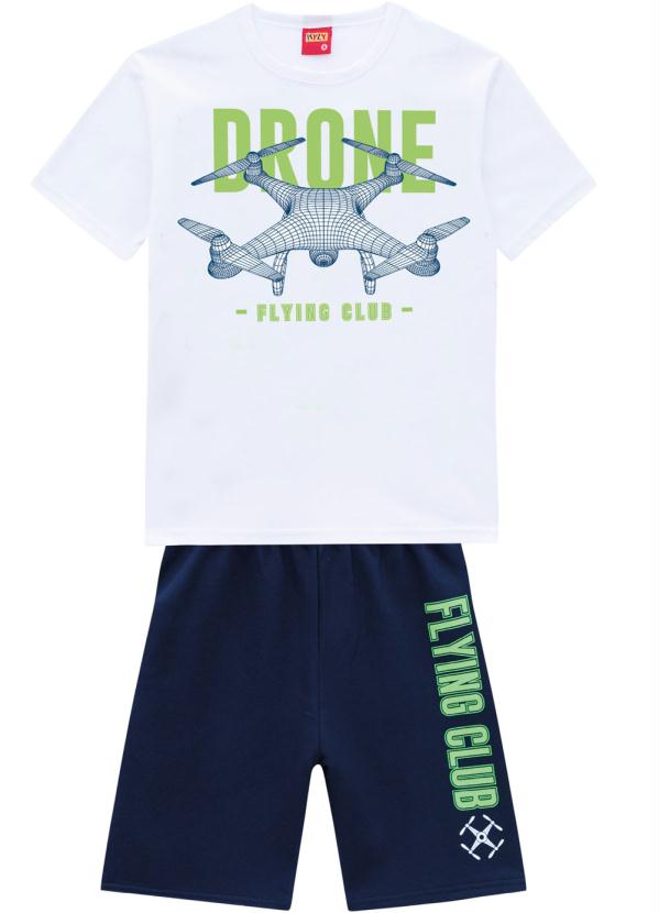 

Conjunto Infantil Masculino Branco