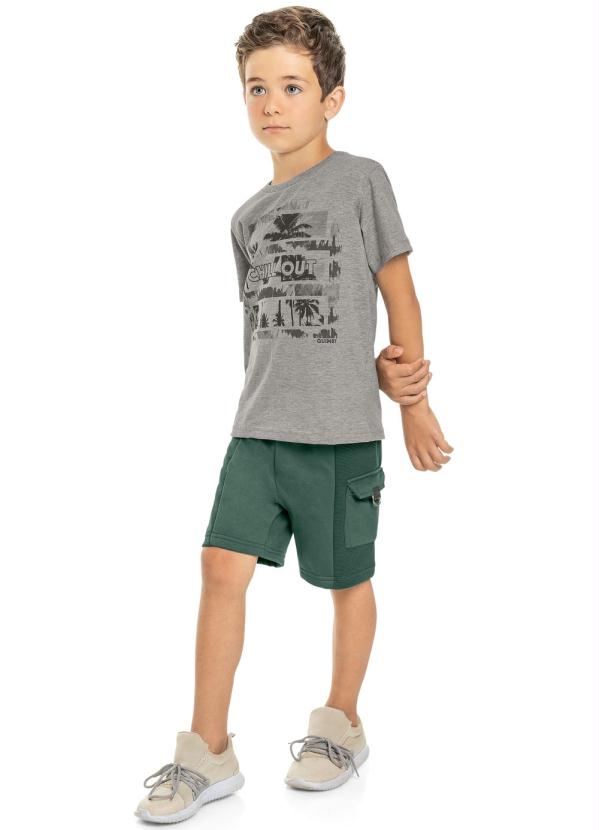 

Conjunto Infantil Masculino Cinza