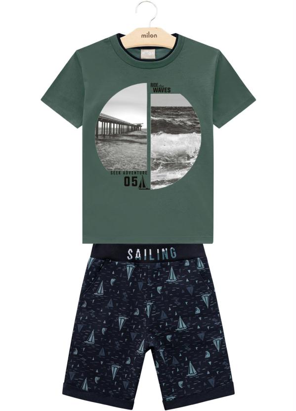 

Conjunto Infantil Masculino Verde