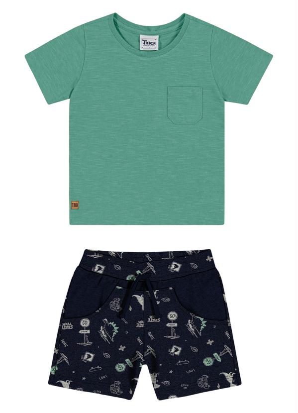 

Conjunto Infantil Verde