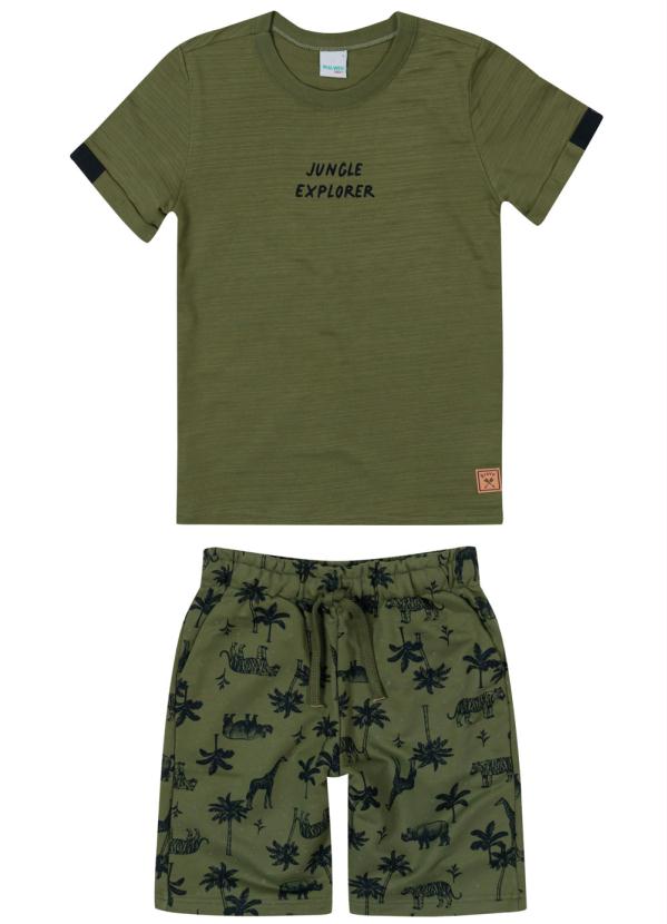 

Conjunto Verde Militar em Moletom