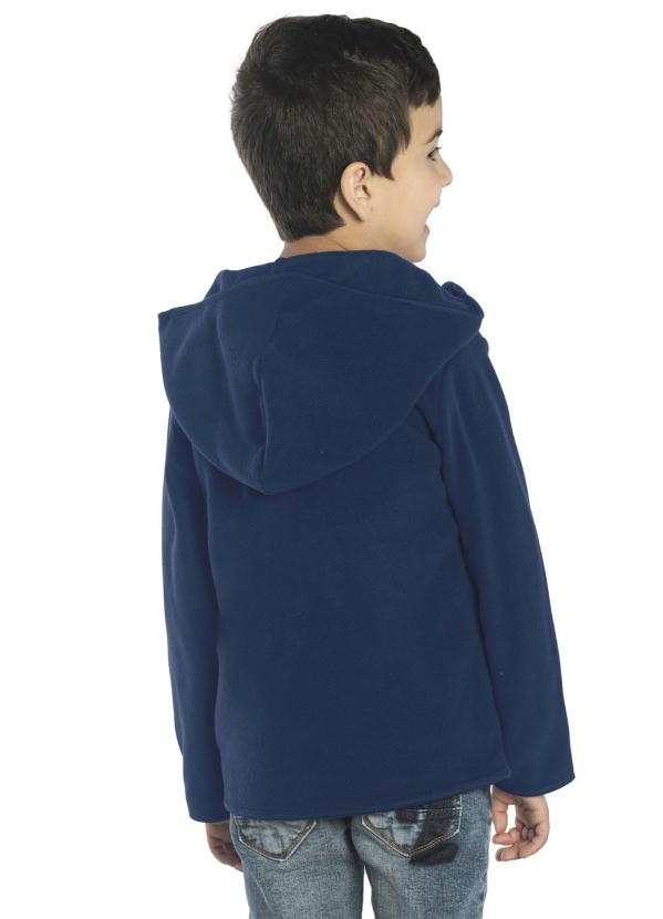 

Jaqueta Infantil Malha Soft Azul