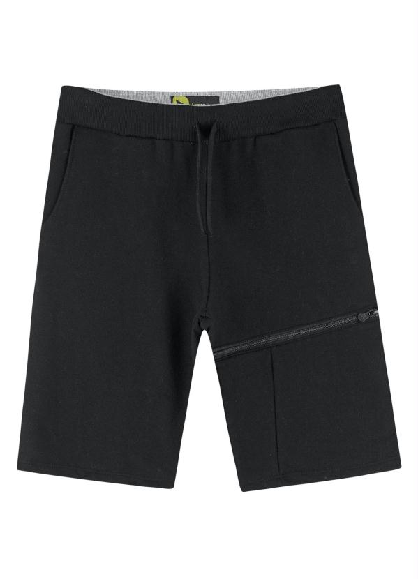 

Bermuda Infantil Masculina Preto