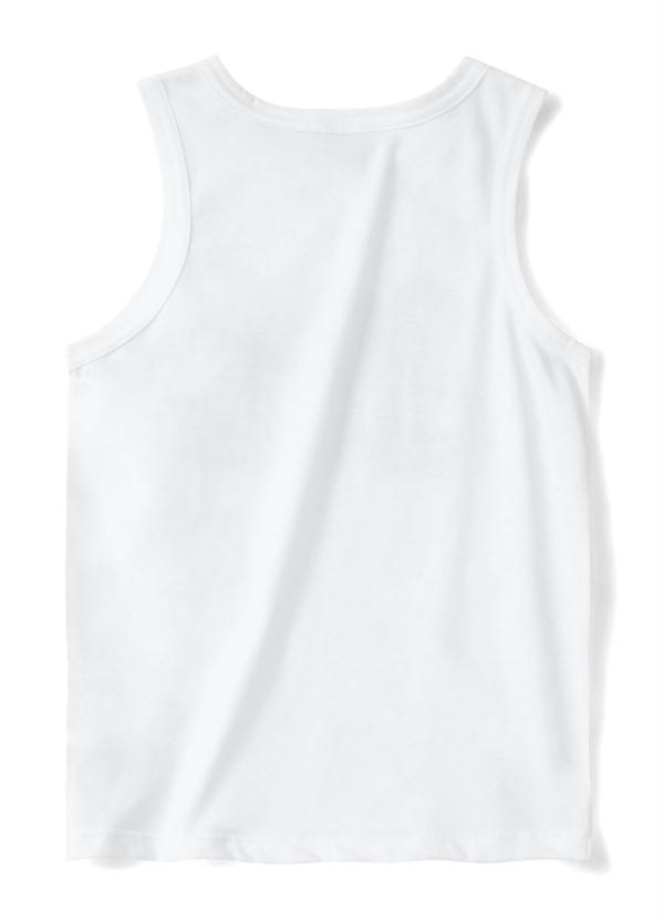 

Camiseta Regata Menino Branca, Branco