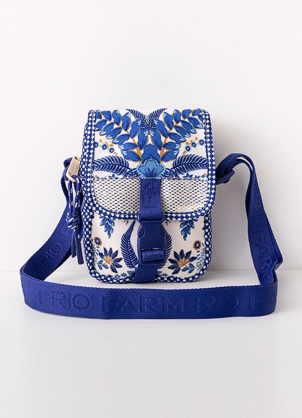 Bolsa Fervo Encanto Tropical Azul