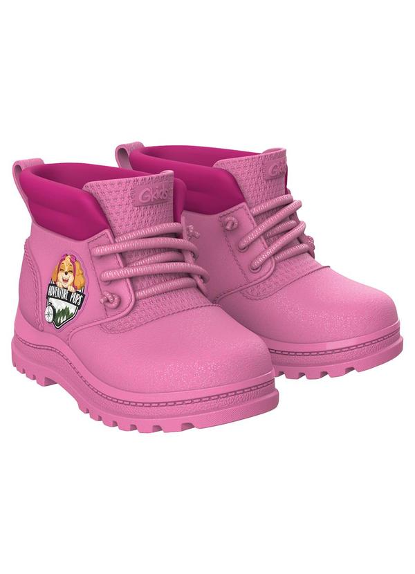 Bota Patrulha Canina Rosa