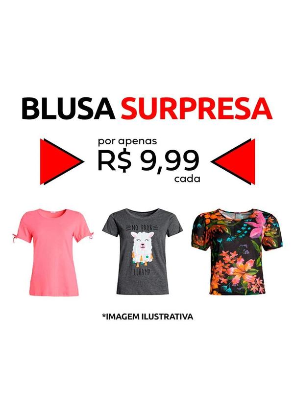 Blusa Moda Pop Surpresa