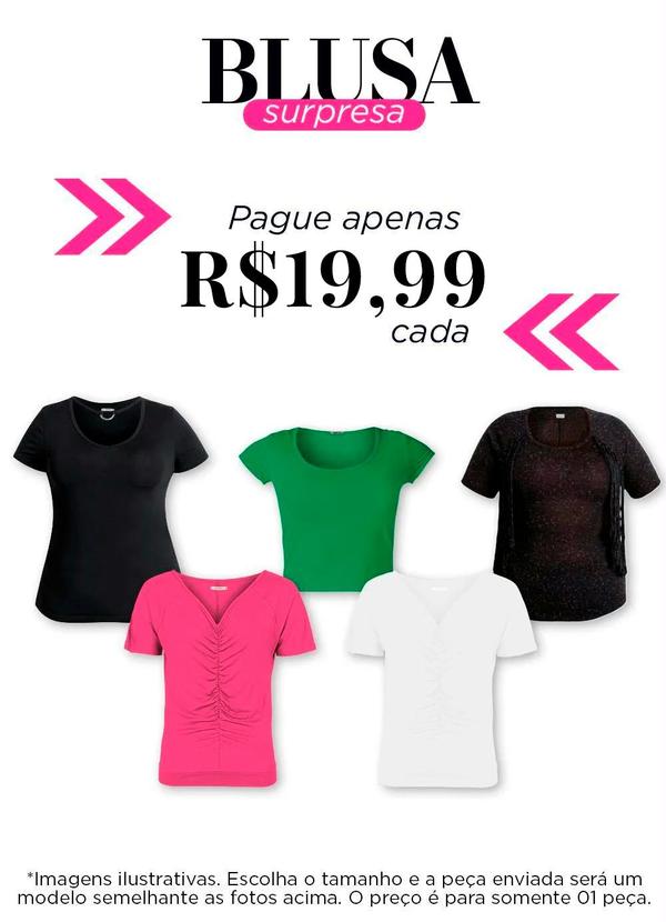 Blusas Quintess Surpresa