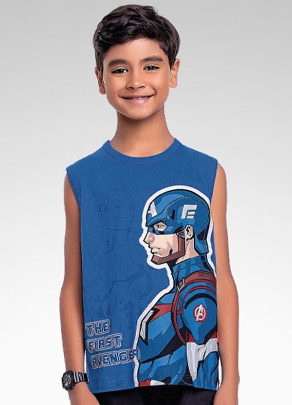 Regata Avengers Marvel Azul